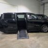 Black Toyota Sienna with BraunAbility Side Entry Automatic Fold Out conversion