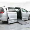 Silver Chrysler Pacifica with BraunAbility Side Entry Automatic In Floor conversion