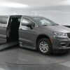 Grey Chrysler Pacifica with BraunAbility Side Entry Automatic Fold Out conversion