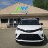 White Toyota Sienna with Vantage Mobility Side Entry Automatic In Floor conversion