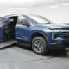 Blue Chevrolet Traverse with BraunAbility Side Entry Automatic In Floor conversion