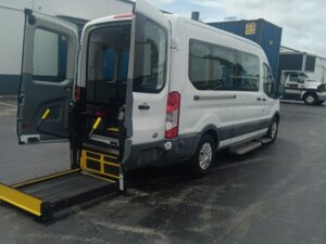 Ford Transit with Driverge Rear Entry Automatic Fold Out conversion