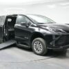 Black Toyota Sienna with BraunAbility Side Entry Automatic In Floor conversion