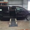 Black Toyota Sienna with BraunAbility Side Entry Automatic Fold Out conversion