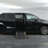 Black Toyota Sienna with BraunAbility Side Entry Automatic Fold Out conversion