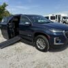 Blue Chevrolet Traverse with BraunAbility Side Entry Automatic In Floor conversion