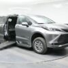 Grey Toyota Sienna with BraunAbility Side Entry Automatic Fold Out conversion