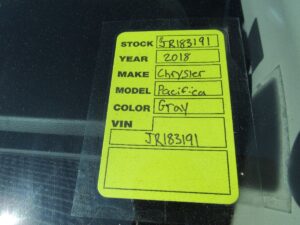 Grey Chrysler Pacifica with BraunAbility Side Entry Automatic Fold Out conversion