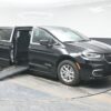 Black Chrysler Pacifica with BraunAbility Side Entry Automatic Fold Out conversion