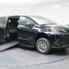 Black Toyota Sienna with BraunAbility Side Entry Automatic In Floor conversion