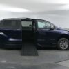 Blue Toyota Sienna with BraunAbility Side Entry Automatic In Floor conversion