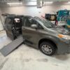 Green Toyota Sienna with Vantage Mobility Side Entry Automatic In Floor conversion