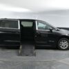 Black Chrysler Pacifica with BraunAbility Side Entry Automatic Fold Out conversion