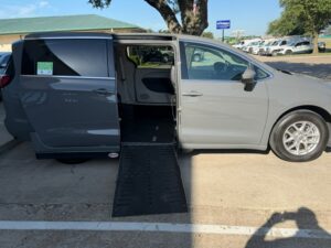 Chrysler Pacifica with Adaptive Vans Side Entry Automatic Fold Out conversion