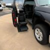 Grey Chevrolet Silverado 1500 with MobilitySVM Side Entry Automatic Fold Out conversion