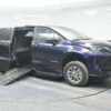 Blue Toyota Sienna with BraunAbility Side Entry Automatic Fold Out conversion