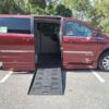 Red Chrysler Town and Country with BraunAbility Side Entry Automatic Fold Out conversion