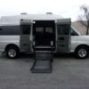 Silver Chevrolet Express with BraunAbility N/A N/A N/A conversion