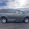 Green Toyota Sienna with Vantage Mobility Side Entry Automatic In Floor conversion