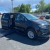 Black Chrysler Pacifica with BraunAbility Side Entry Automatic Fold Out conversion