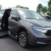 Grey Honda Odyssey with Vantage Mobility Side Entry Automatic In Floor conversion