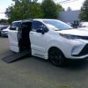 White Toyota Sienna with Vantage Mobility Side Entry Automatic In Floor conversion