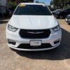 White Chrysler Pacifica with BraunAbility Side Entry Automatic In Floor conversion