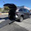 Grey Toyota Sienna with Vantage Mobility Rear Entry Manual Fold Out conversion