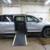 Grey Chevrolet Traverse with BraunAbility Side Entry Automatic In Floor conversion