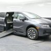 Grey Honda Odyssey with BraunAbility Side Entry Automatic In Floor conversion
