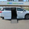 White Honda Odyssey with Vantage Mobility Side Entry Automatic In Floor conversion