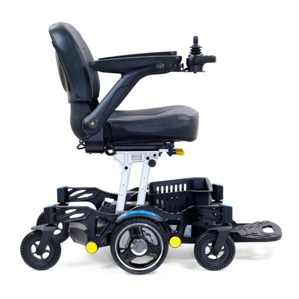 Buzzaround CarryOn power wheelchair side view