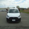 White Ford Transit Connect with Driverge Rear Entry Manual Fold Out conversion