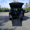 Blue Toyota Sienna with BraunAbility Rear Entry Manual Fold Out conversion