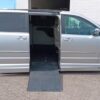 Silver Chrysler Town and Country with Vantage Mobility Side Entry Automatic In Floor conversion