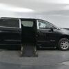 Black Chrysler Pacifica with BraunAbility Side Entry Automatic Fold Out conversion