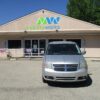Silver Dodge Grand Caravan with Vantage Mobility Side Entry Automatic In Floor conversion