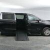Black Chrysler Pacifica with BraunAbility Side Entry Automatic In Floor conversion