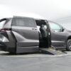 Grey Toyota Sienna with BraunAbility Side Entry Automatic Fold Out conversion