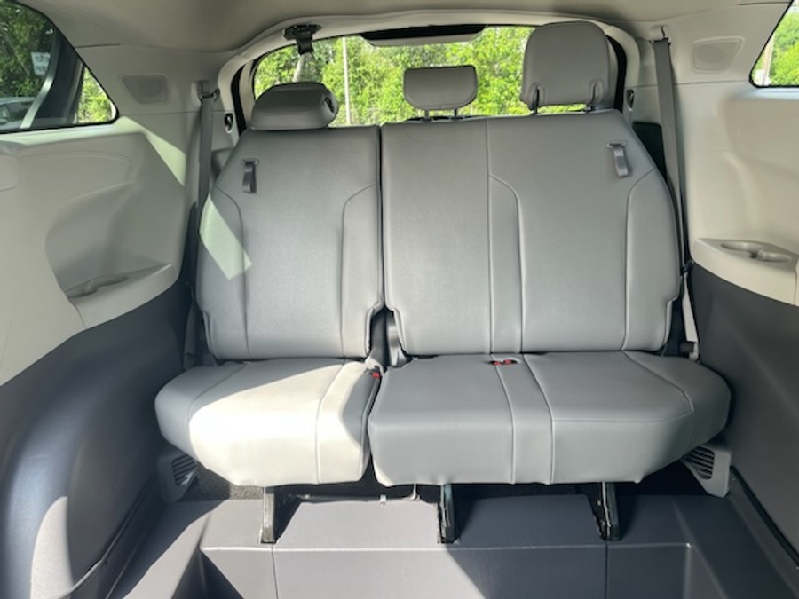 Brown Toyota Sienna with Vantage Mobility Side Entry Automatic In Floor conversion