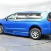 Blue Chrysler Pacifica with BraunAbility Side Entry Automatic In Floor conversion
