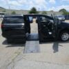Black Chrysler Pacifica with BraunAbility Side Entry Automatic Fold Out conversion