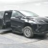 Black Toyota Sienna with BraunAbility Side Entry Automatic In Floor conversion