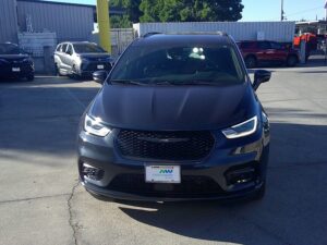 Silver Chrysler Pacifica with Vantage Mobility Side Entry Automatic In Floor conversion
