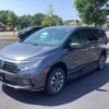 Grey Honda Odyssey with BraunAbility Side Entry Automatic In Floor conversion