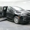 Black Chrysler Pacifica with BraunAbility Side Entry Automatic In Floor conversion
