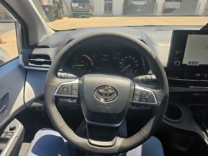 Grey Toyota Sienna with BraunAbility Side Entry Automatic In Floor conversion