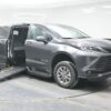 Grey Toyota Sienna with BraunAbility Side Entry Automatic Fold Out conversion