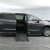 Grey Chrysler Pacifica with BraunAbility Side Entry Automatic Fold Out conversion