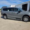 Grey Chrysler Pacifica with BraunAbility Side Entry Automatic Fold Out conversion